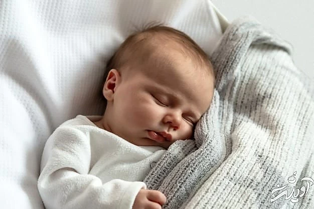 ایا نوزاد گرسنه می خوابد خوابیدن نوزاد